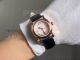 Perfect Replica Chopard Happy Sport Rose Gold Smooth Bezel Black Leather 30mm Women's Watch (8)_th.jpg